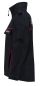 Preview: Softshelljacke "rote Paspel waag- und senkrecht"